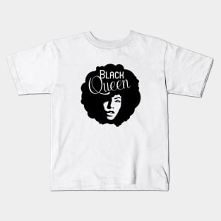 Black Queen | Strong Black Woman Kids T-Shirt